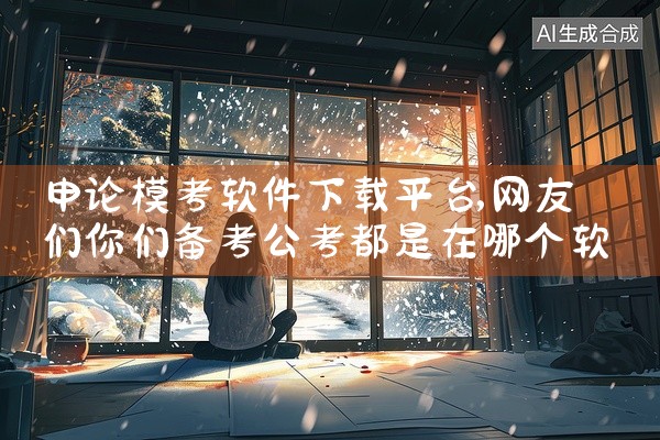 申论模考软件下载平台