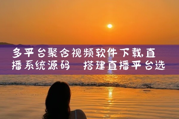 多平台聚合视频软件下载